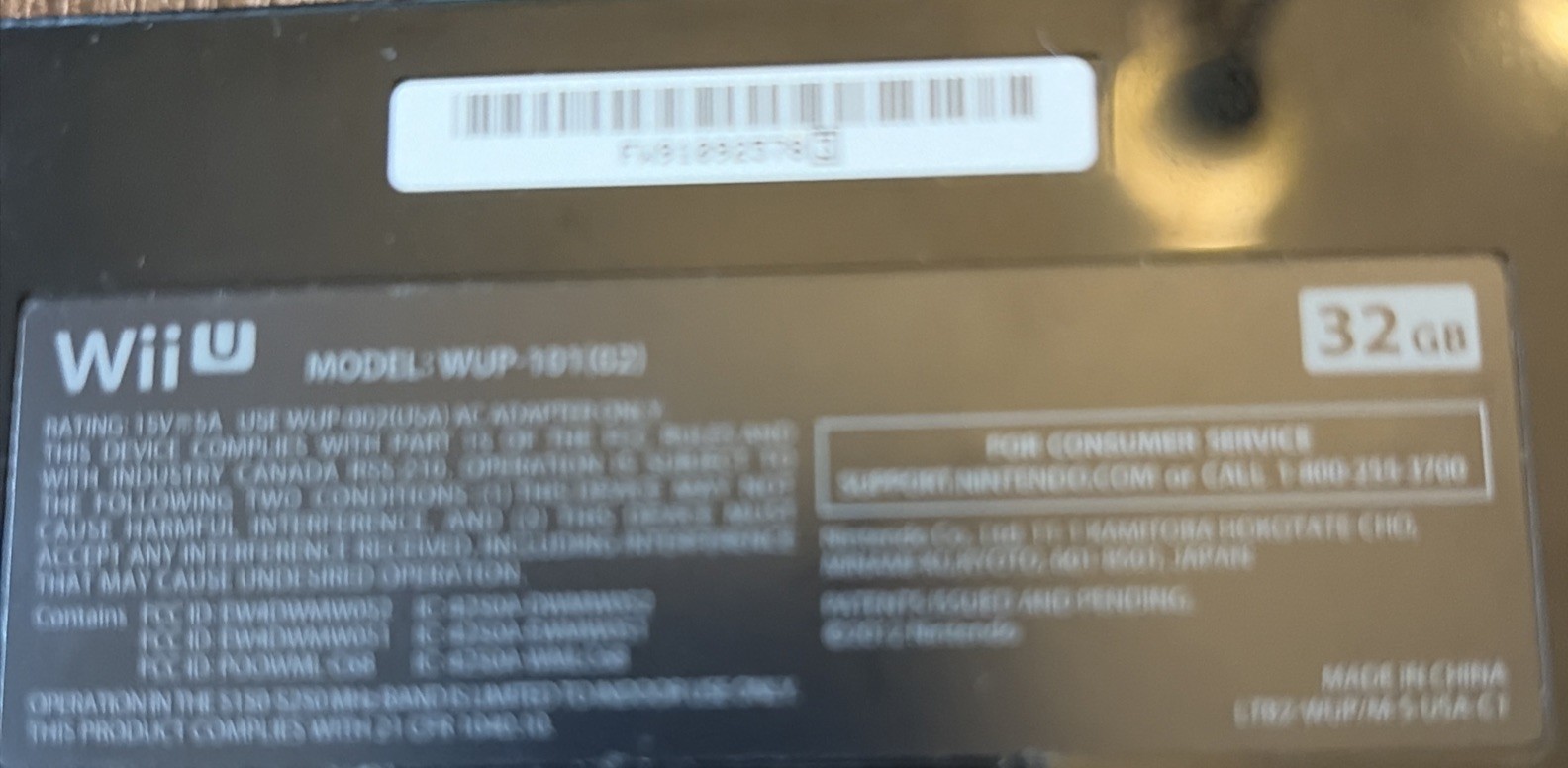 Nintendo Wii U 32GB Console Deluxe Set – Black