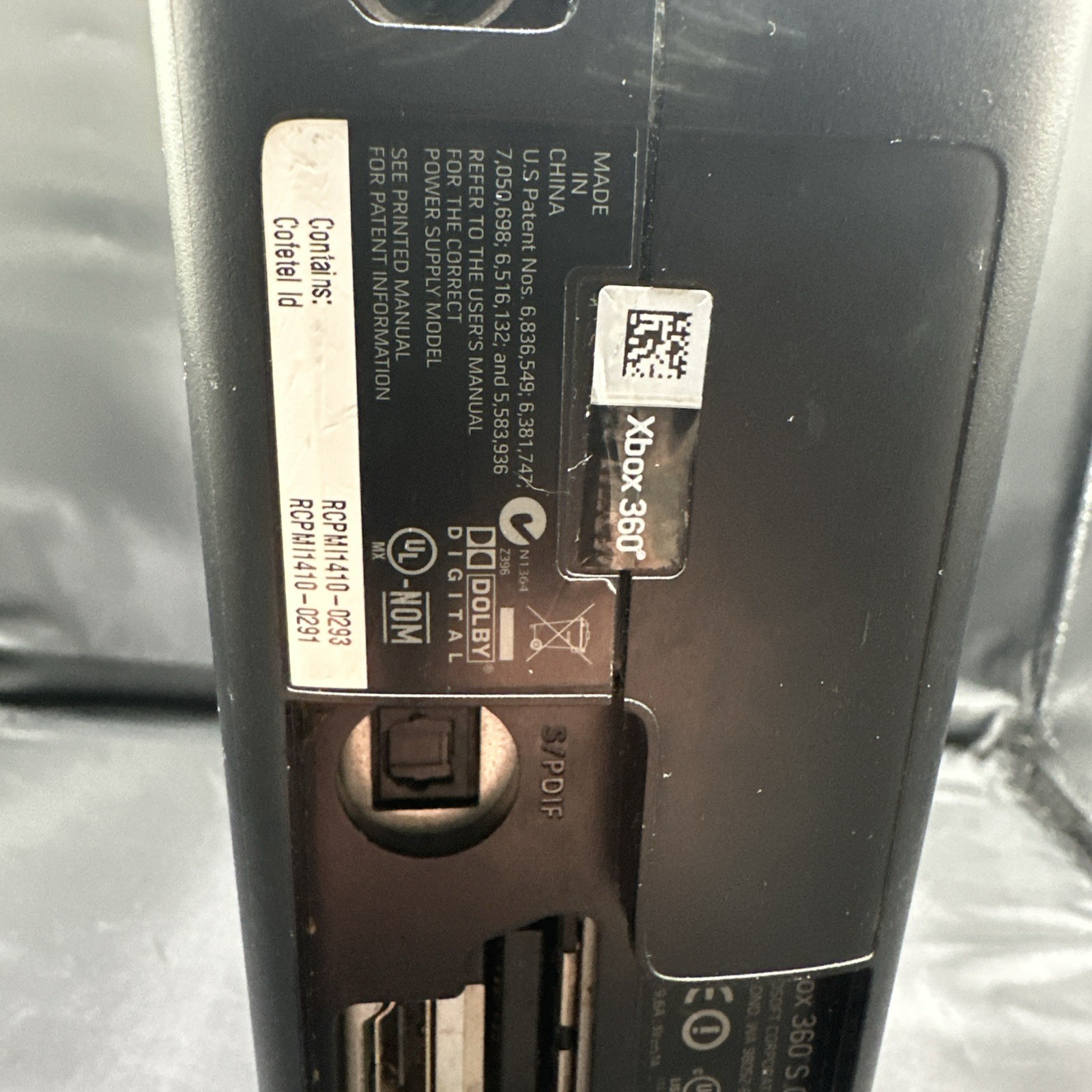 Microsoft Xbox 360 S Video Game Console Model 1439 Working