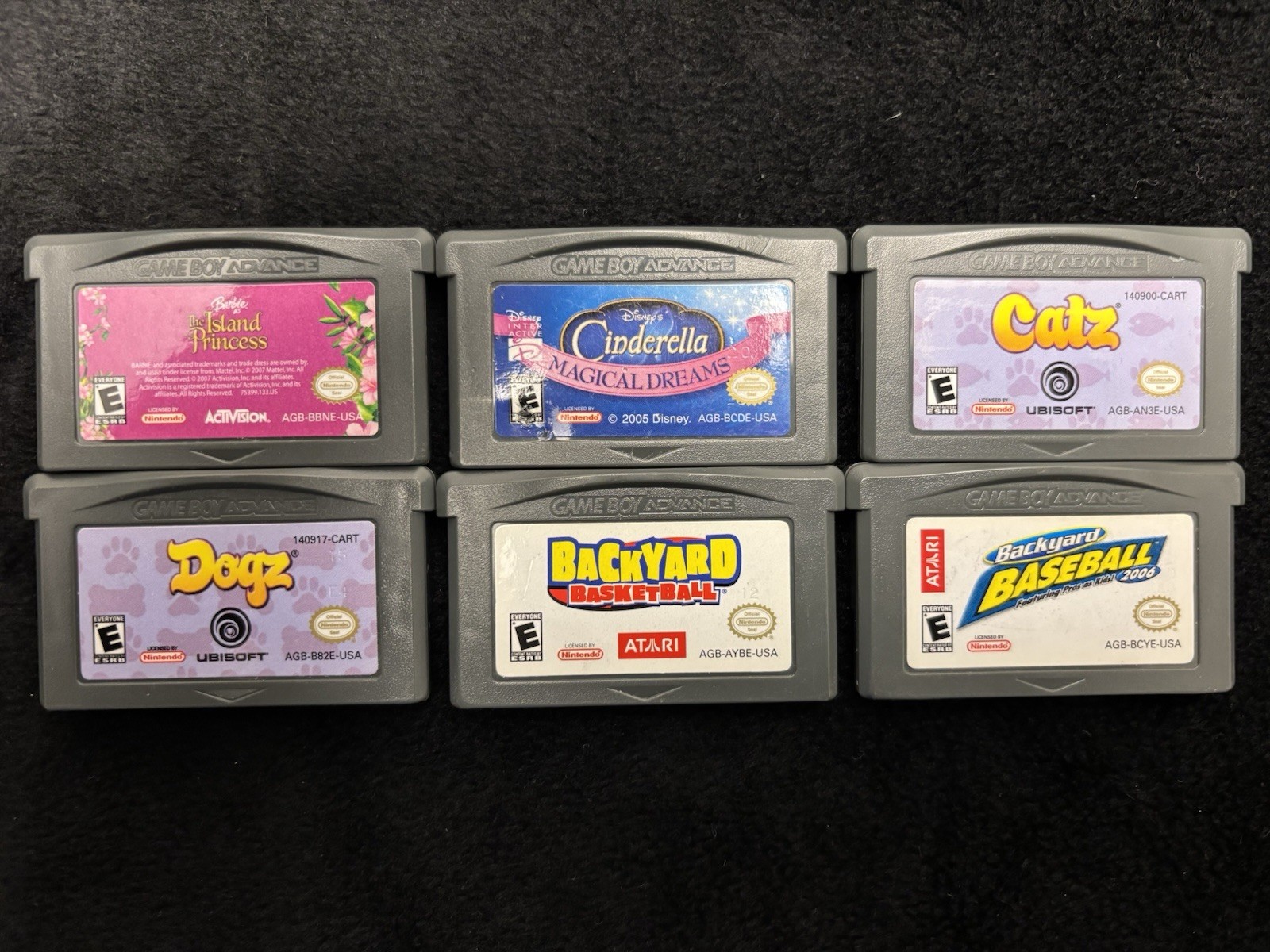 Tested Nintendo Game Boy Advance GBA SP 101 Consoles Charger Video Game Lot Read