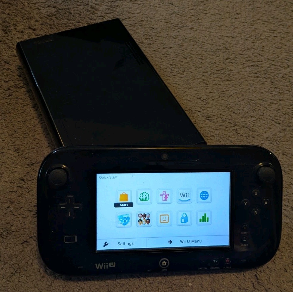 Wii U Console Gamepad Bundle 32GB WUP-101(02) TESTED & WORKS