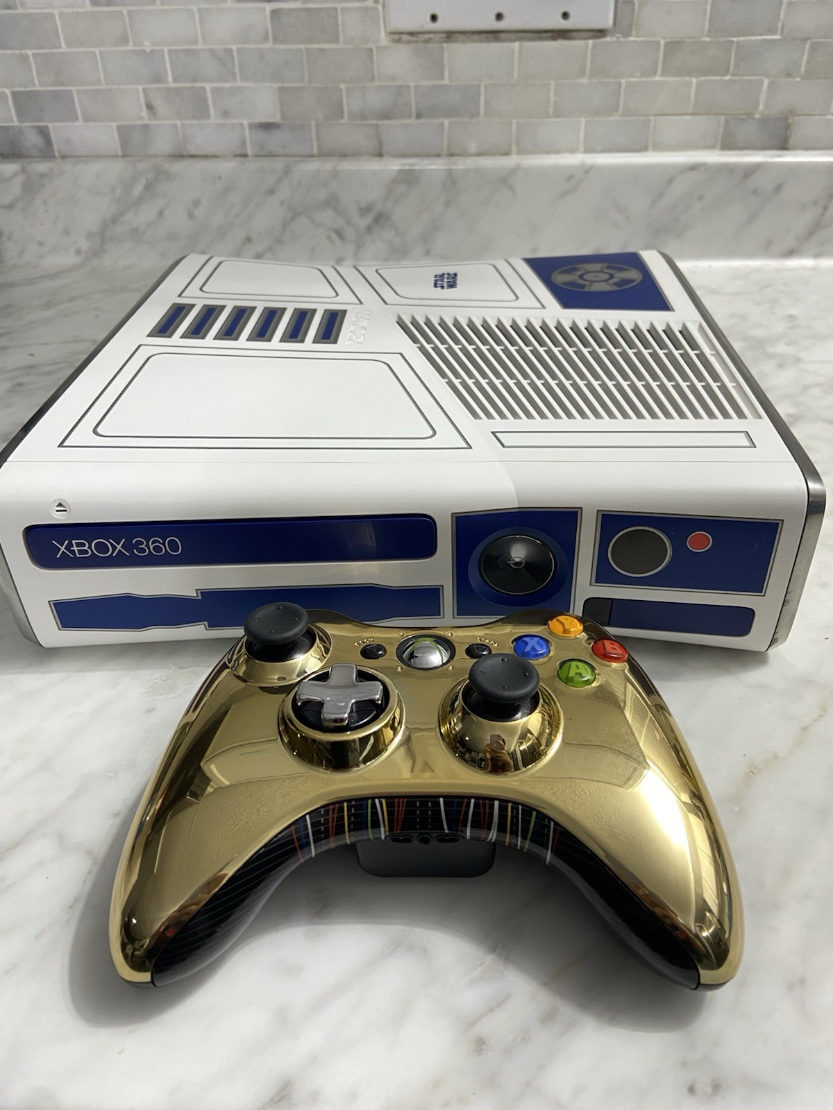 Xbox 360 Star Wars Edition R2D2 1Tb (TX Demon Installed) (Dual Nand)