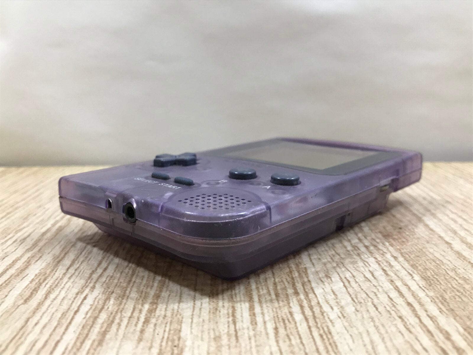 GameBoy Pocket Clear Purple Console Nintendo Japan – Tested Working LG9024