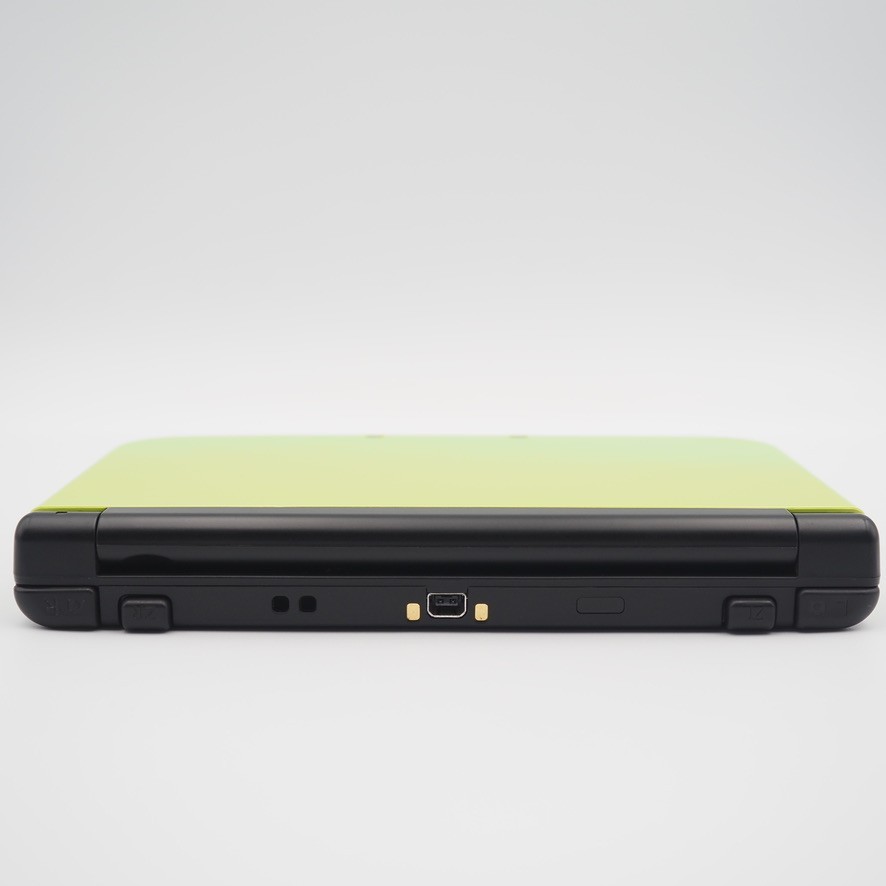 [EXC] New Nintendo 3DS XL LL lime Black Console Stylus Tested Japanese ver