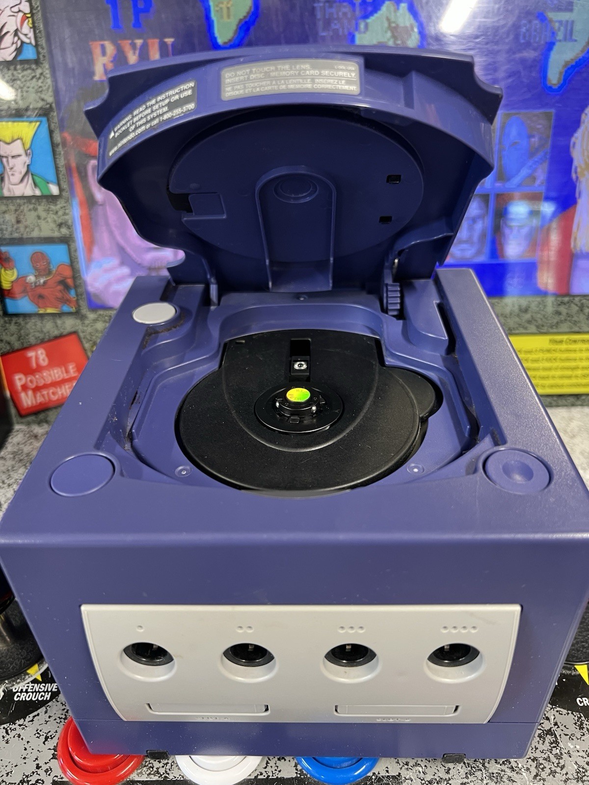 2002 Nintendo Heineken Gamecube Indigo Purple LE Console w/Box – Only 50 Exist!