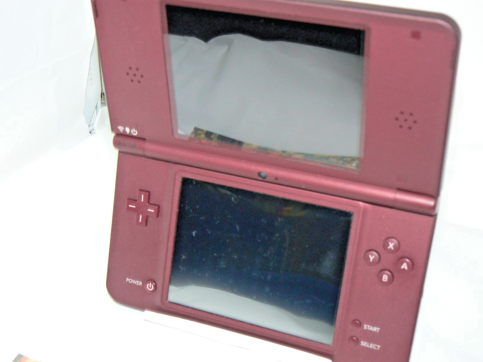 Nintendo DSi LL XL DS Burgundy Wine Red Console Used Tested NTSC-J