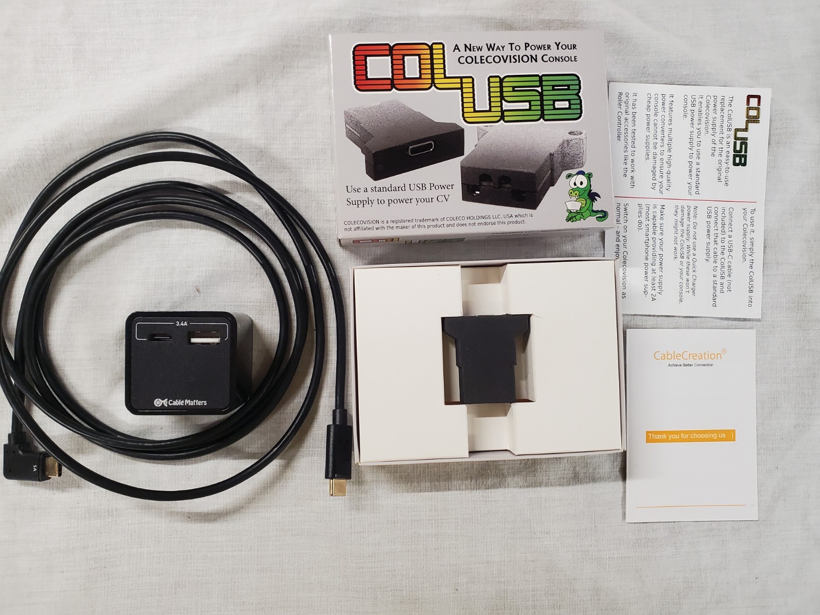 ColecoVision Fully Modernized AV Composite Mod, ReCapped, Fast Boot, READ DESC.