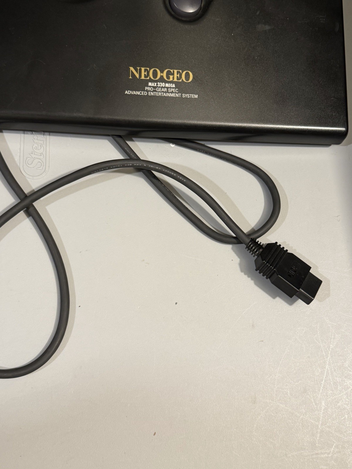 Neo Geo AES US Gold System Console SNK Please Read Low Serial