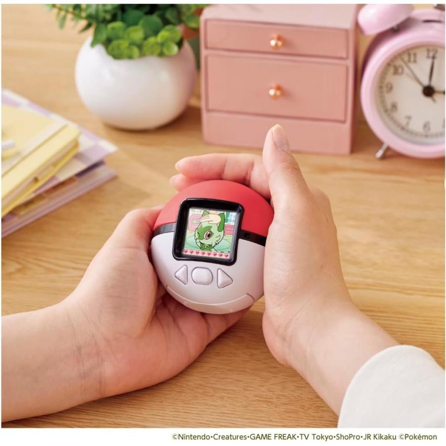 Pokemon Poke-Nade Digital Pet Pikachu Monster Ball Toy Takara Tomy Japan