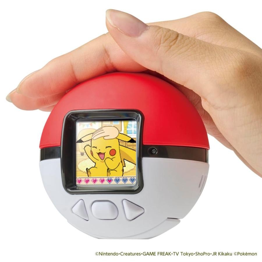 Pokemon Poke-Nade Digital Pet Pikachu Monster Ball Toy Takara Tomy Japan