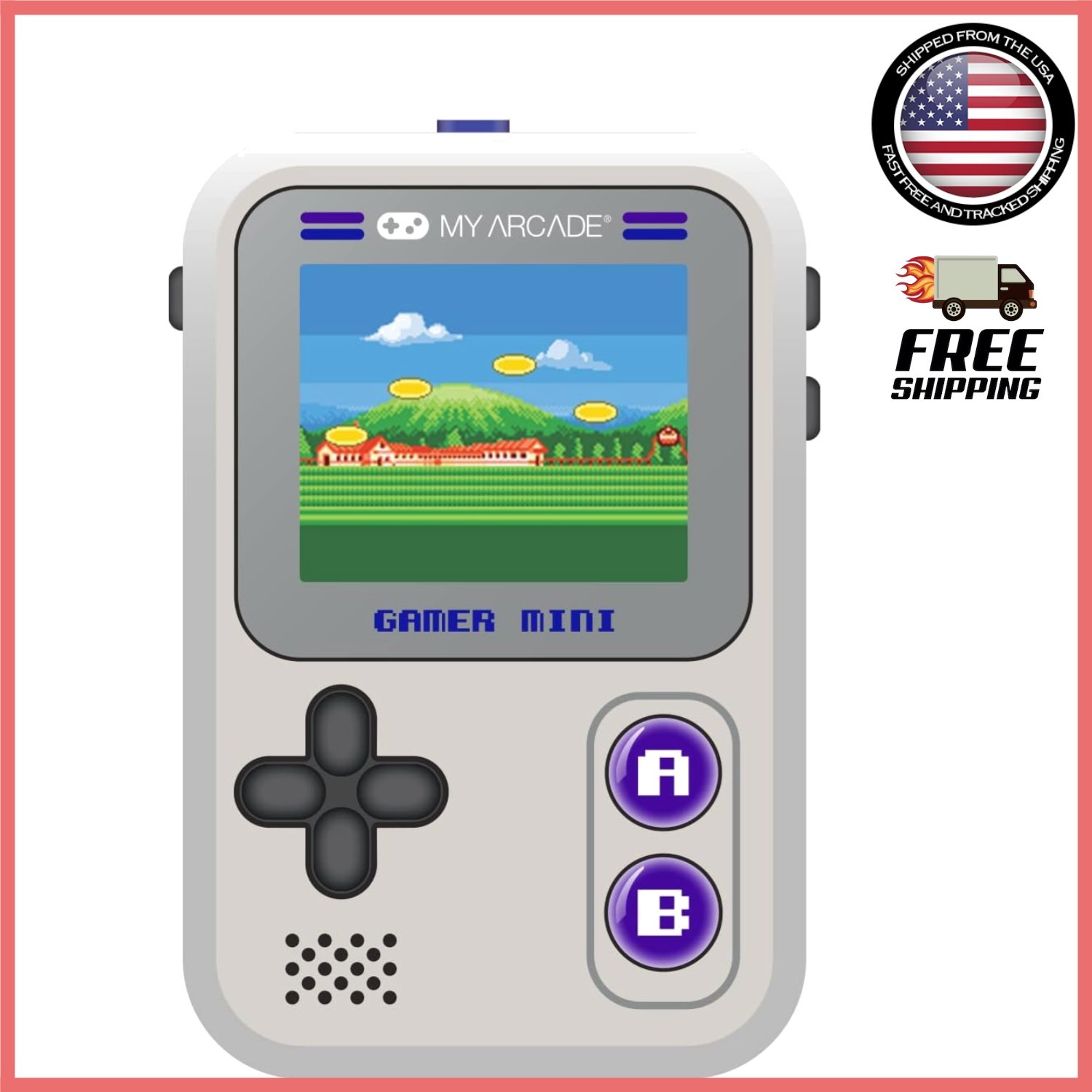 Portable Gamer Mini Classic: 160 Ready-to-Play Retro Games in Your Pocket