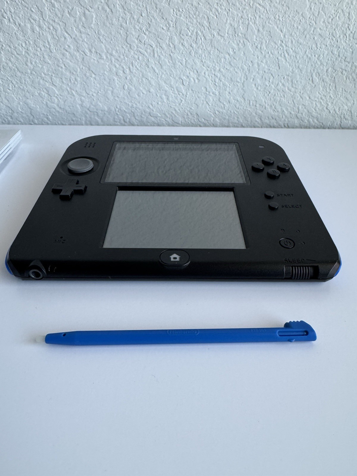 Nintendo 2DS (Black + Electric Blue) | Great Condition | Complete