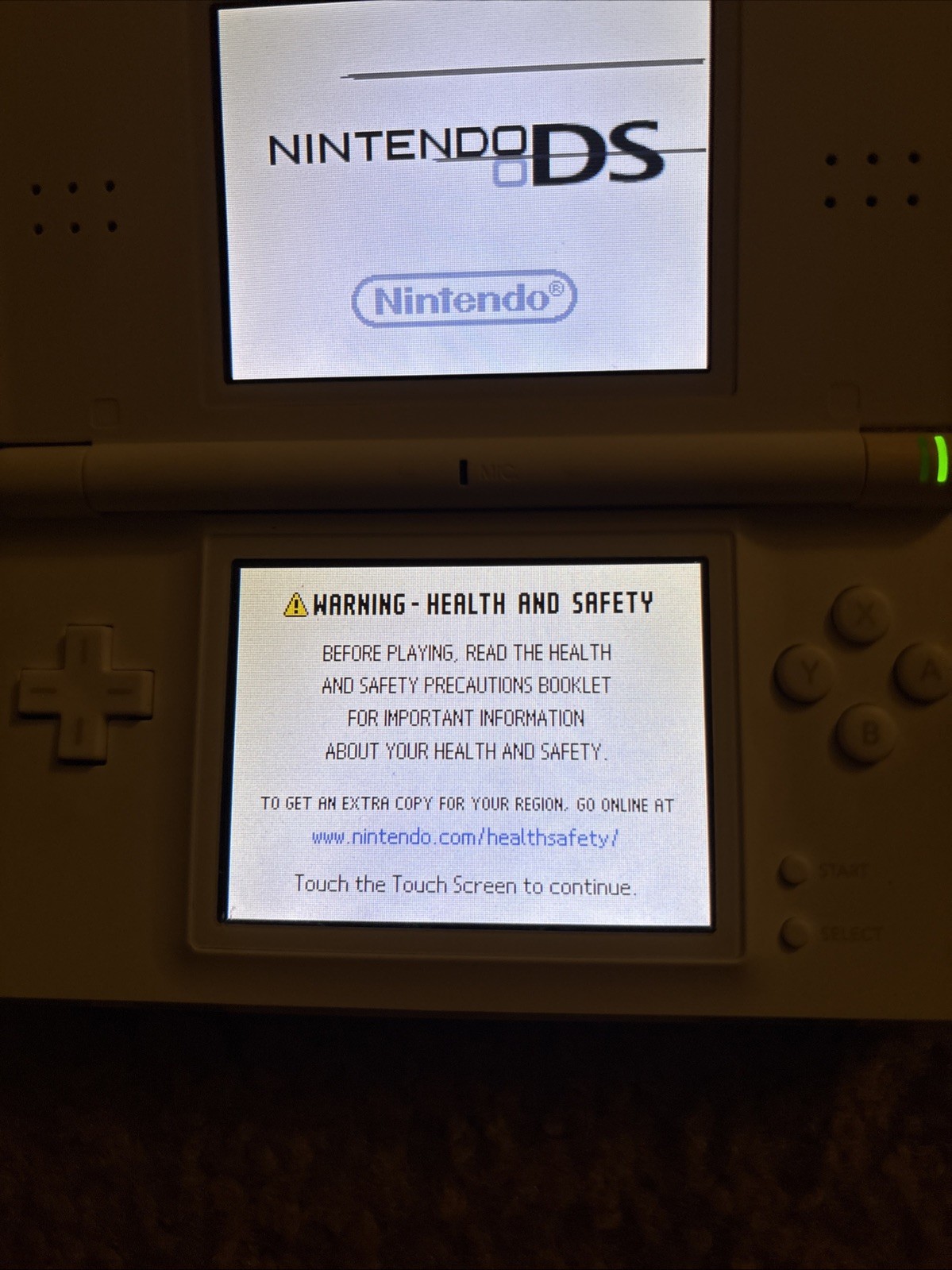 Nintendo DS Lite Handheld System – White (13306461)