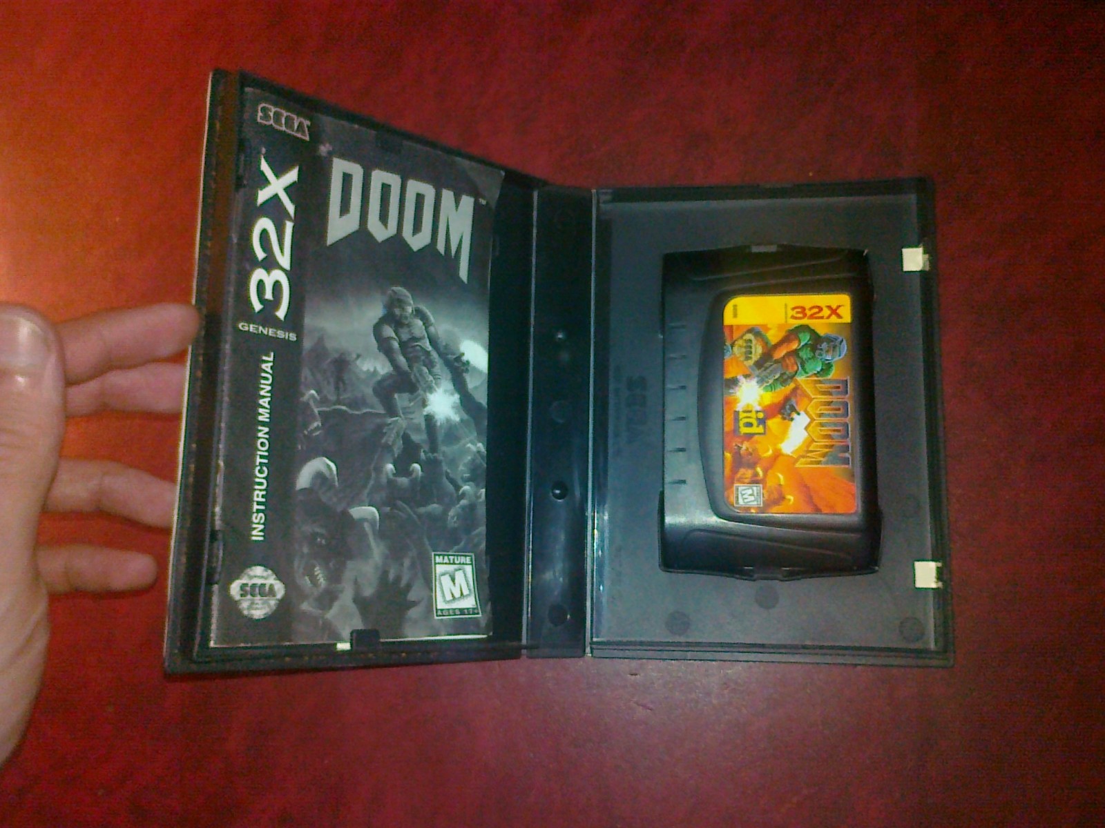DOOM USA VERSION x SEGA 32X MEGADRIVE MD NTSC 32 X – See Photos