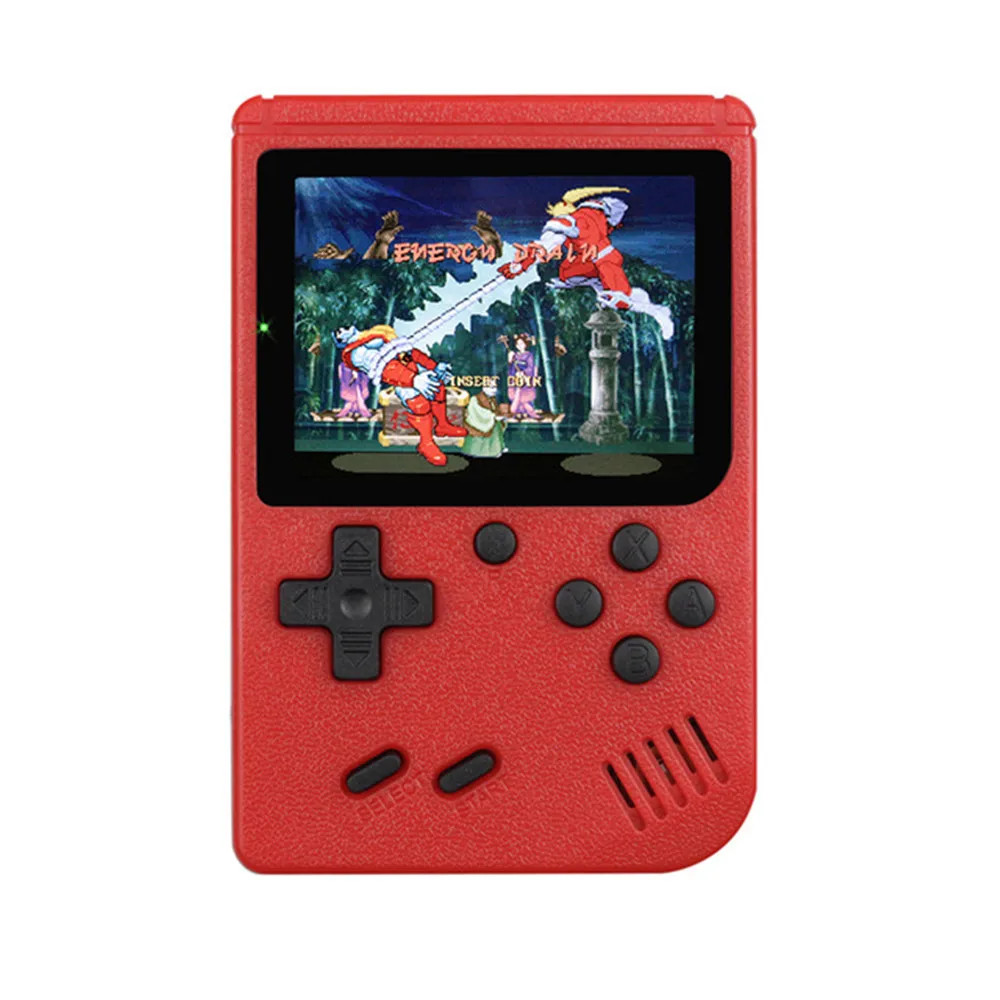 Retro 4-in-1 8 Bit Portable Game Console with LCD Screen Portable Game