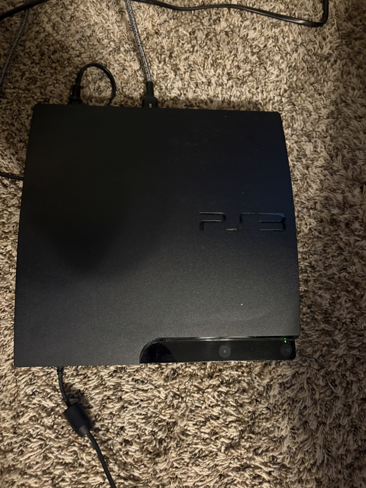 Sony PlayStation 3 Slim 160GB CECH-3001A Console, 2 controllers 3 games. Tested