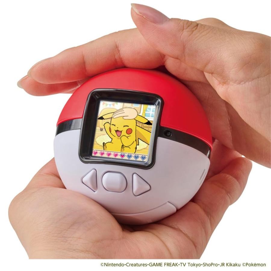 Pokemon Poke-Nade Digital Pet Pikachu Monster Ball Toy Takara Tomy Japan