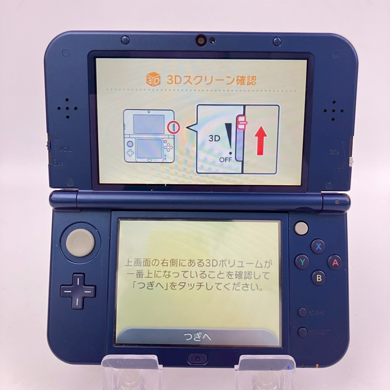 Nintendo new 3DS LL XL Metallic Blue Console Only Region Japanese Only 718