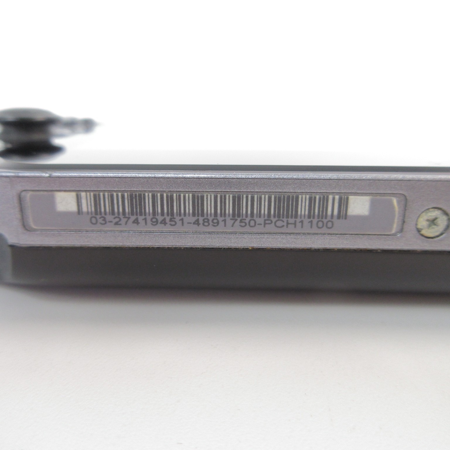 【Excellent】Sony PS Vita PCH-1100 Crystal Black 3G/Wi-Fi Model Console only #RET0
