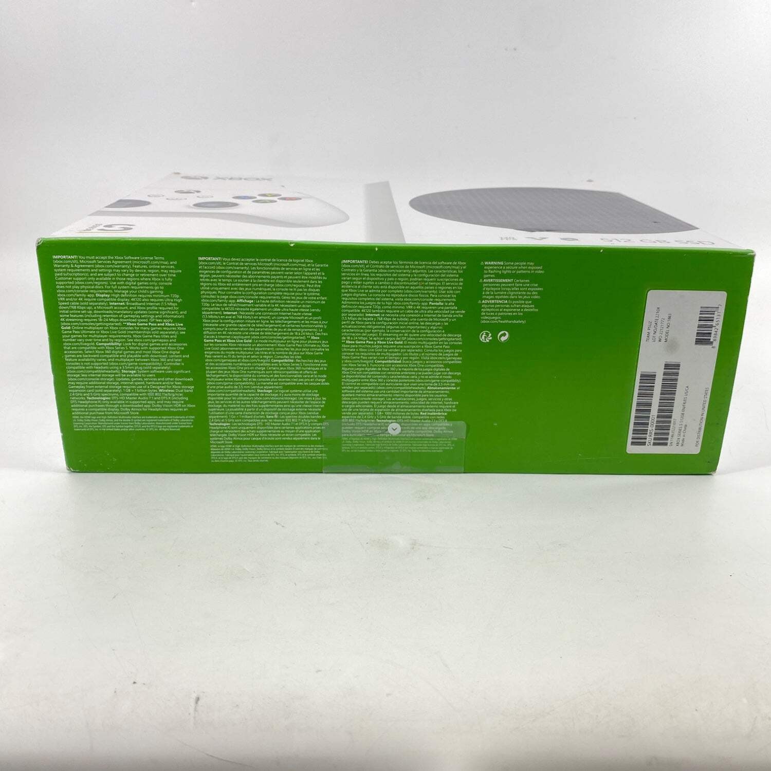 Microsoft Xbox Series S 512GB Console Gaming System Robot White 1883