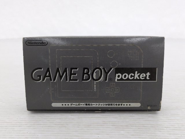 AS IS-Game Boy Pocket Console (MGB-001 / Black) GameBoy JP GAME. 9000025516181