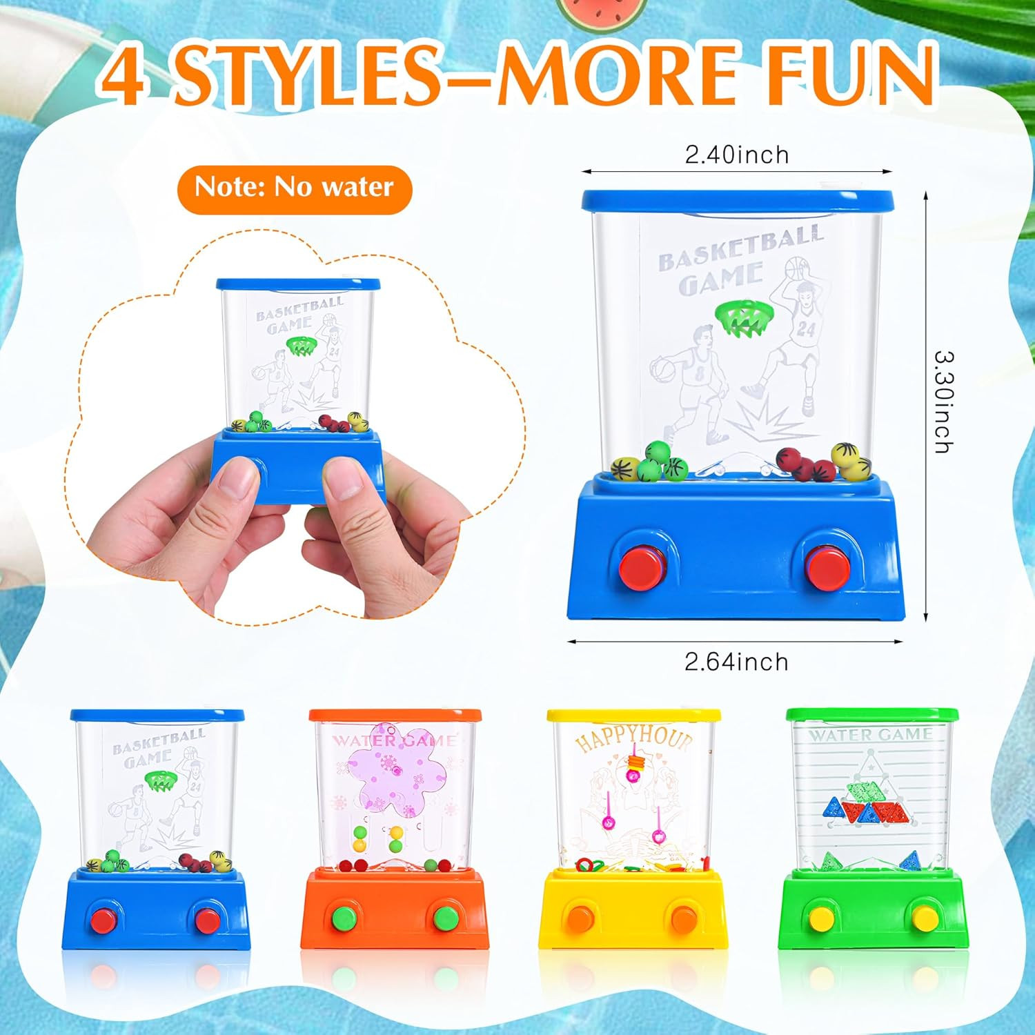 Handheld Water Toy Mini Games with Relive Your Childhood with – Nostalgic Fun in