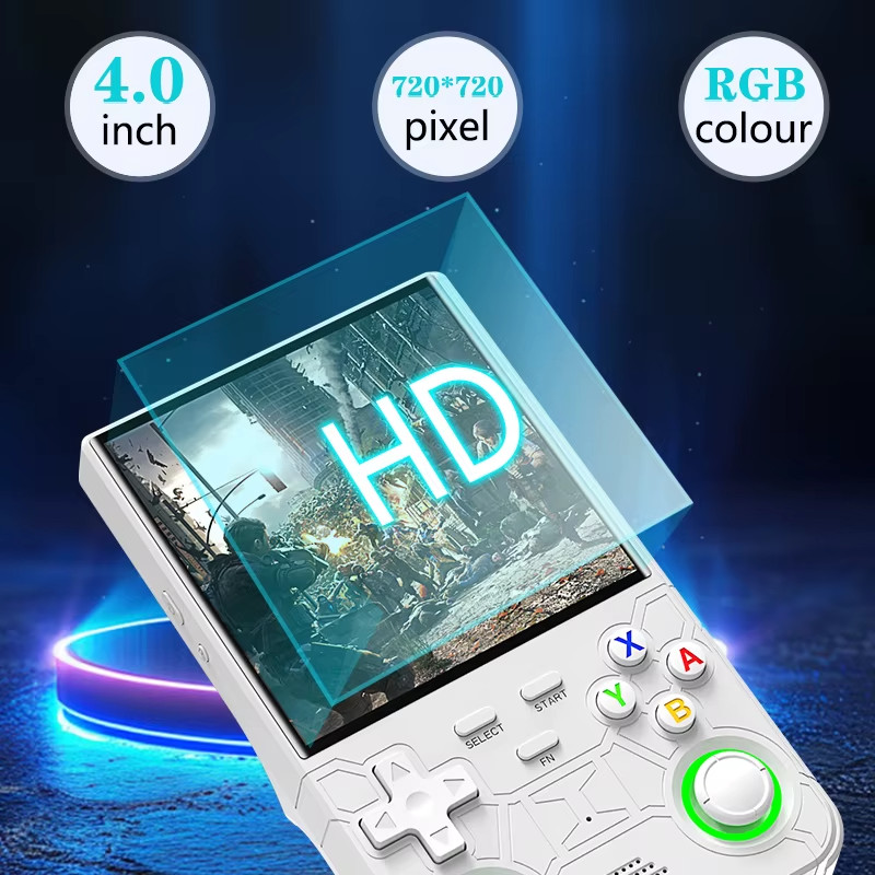 R36 Ultra Retro Handheld Console 4″ IPS 720×720, WiFi, Linux, 20000+ Games HD