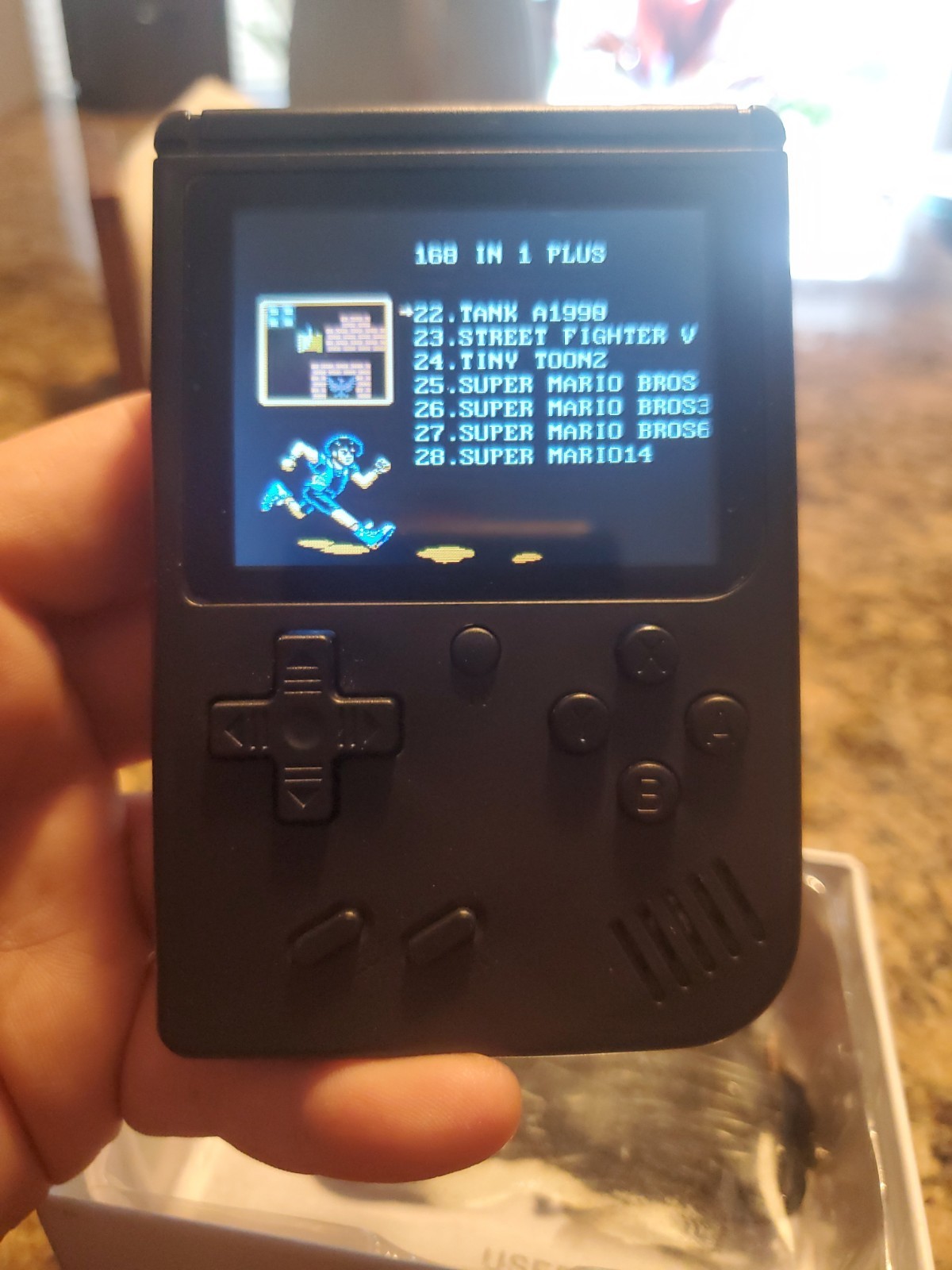 Handheld Retro Gaming System 168 In 1 Plus