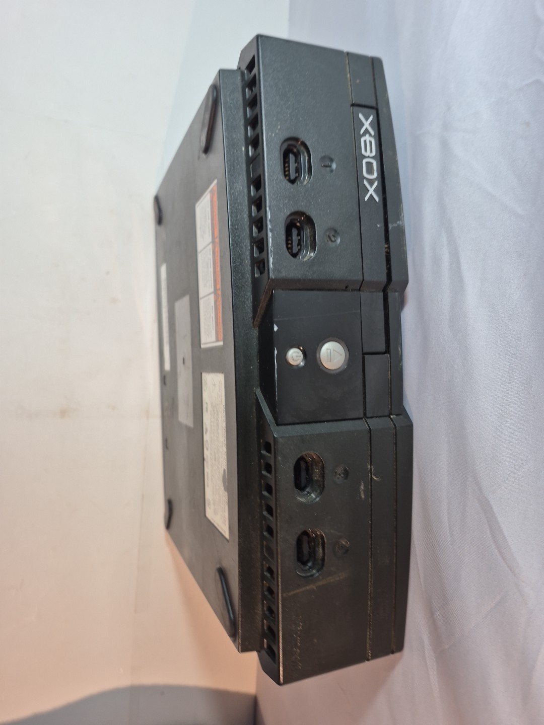 Original Xbox Console Only For Parts Or Repair Tray Sticks Yellow Light Blinks