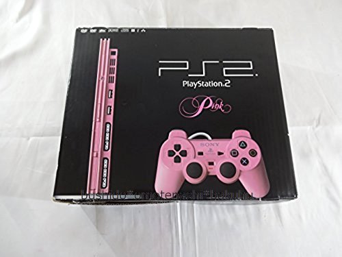 PlayStation 2 Console Pink Limited Color SCPH-77000PK Sony From Japan Excellent