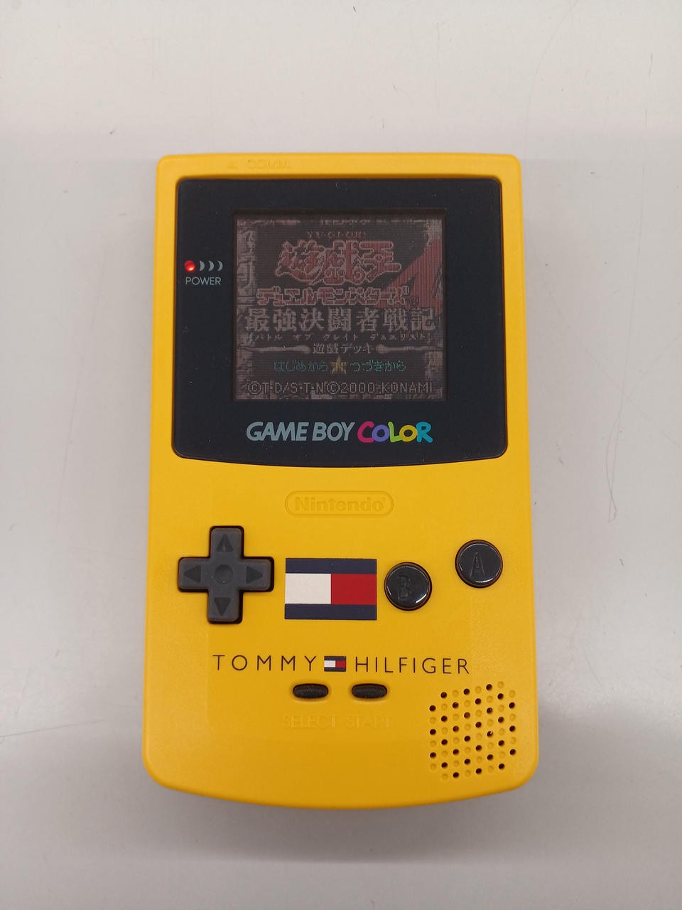 Nintendo Gameboy Color TOMMY HILFIGER Limited Edition model Boxed Tested 2140-9