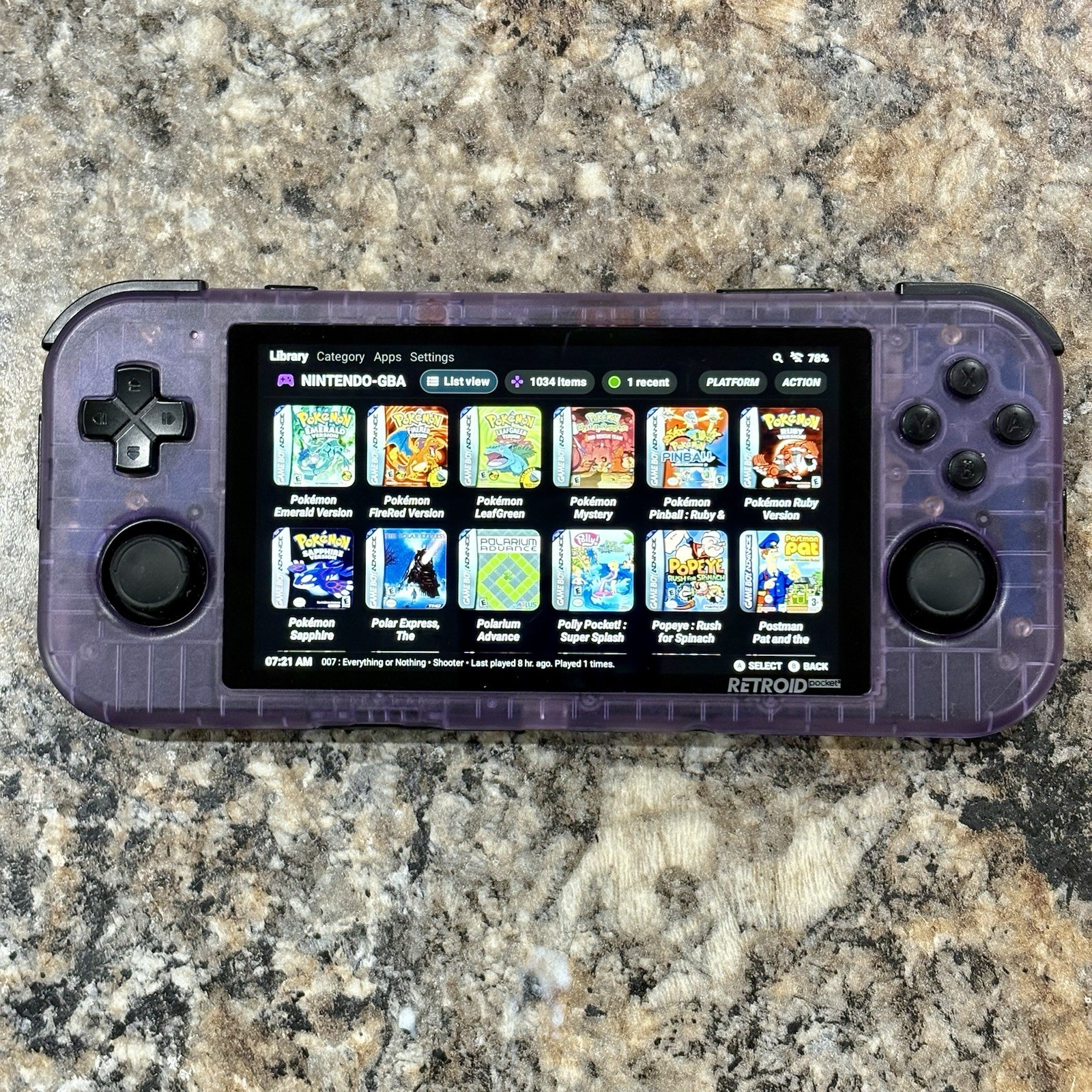 Retroid Pocket 3+ Plus, Gaming Handheld, 128GB + 64GB Card, Custom Ready To Play