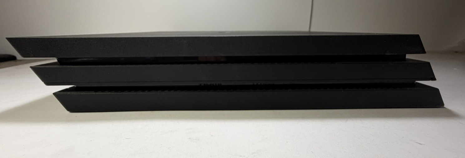 Sony PlayStation 4 Pro PS4 1TB Home Gaming Console Tested Working – Controller