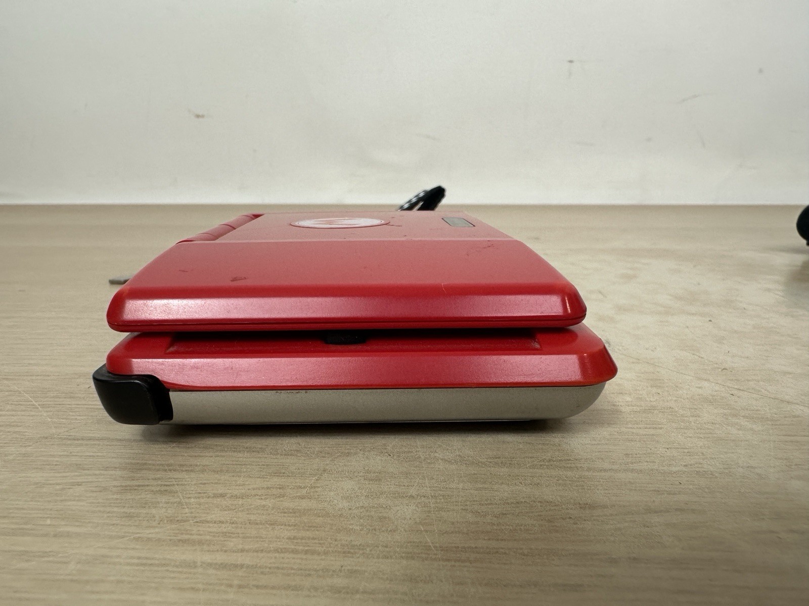 Nintendo DS NTR-001 Hot Rod Red Mario Kart Edition w/ Charger – Tested & Works