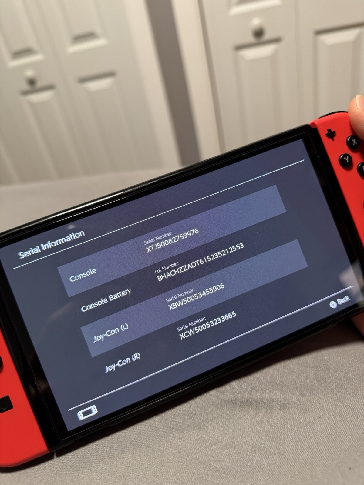 Nintendo Switch (OLED Model) HEG-001 Mario Red Edition Japan Model (KAMIKAZE)