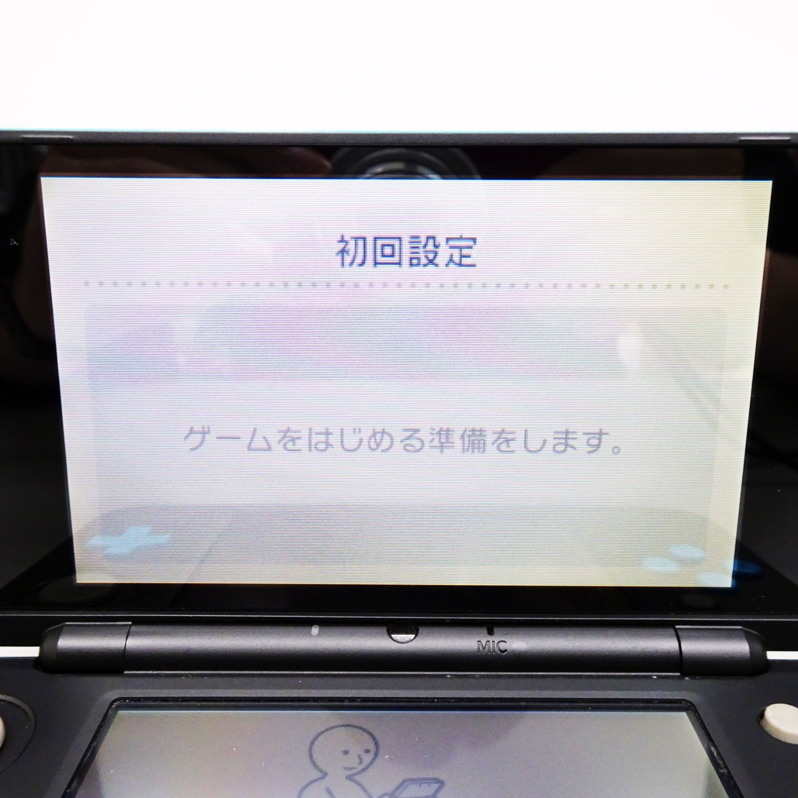New Nintendo 2DS LL XL Black Turquoise Console Handheld System Japan Tested