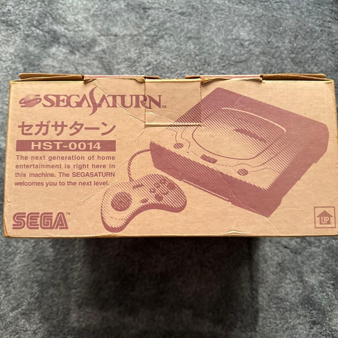 Sega Saturn HST 0014 White Tested Working Japan