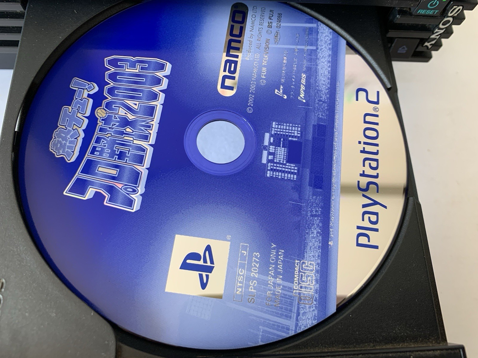 Sony Playstation PS2 Black SCPH-15000 Made in Japan 2 Games ~ Slight Repair READ