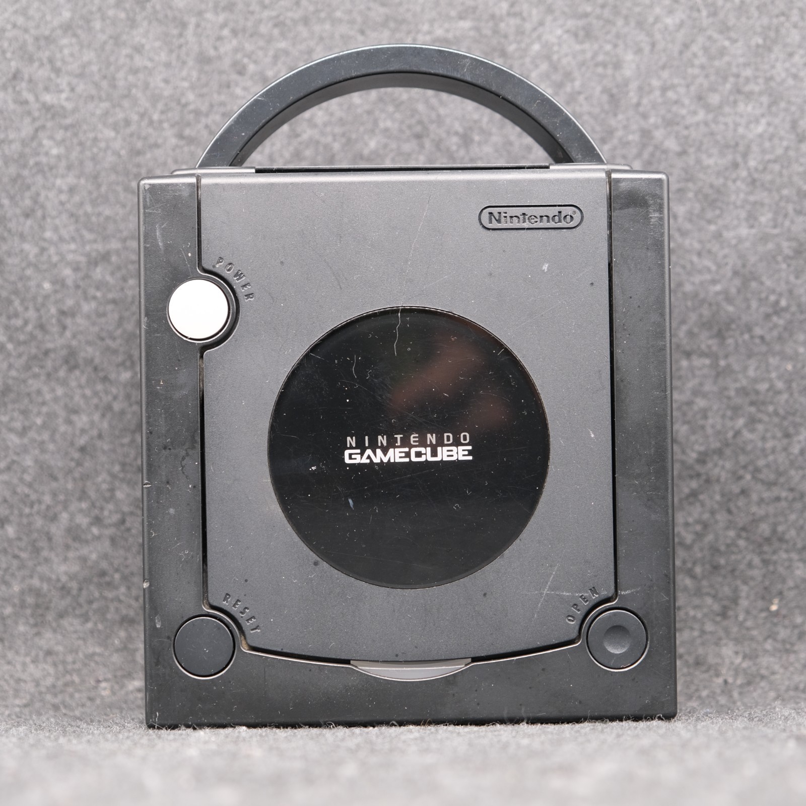 Nintendo GameCube Jet Black DOL-001 Console Only