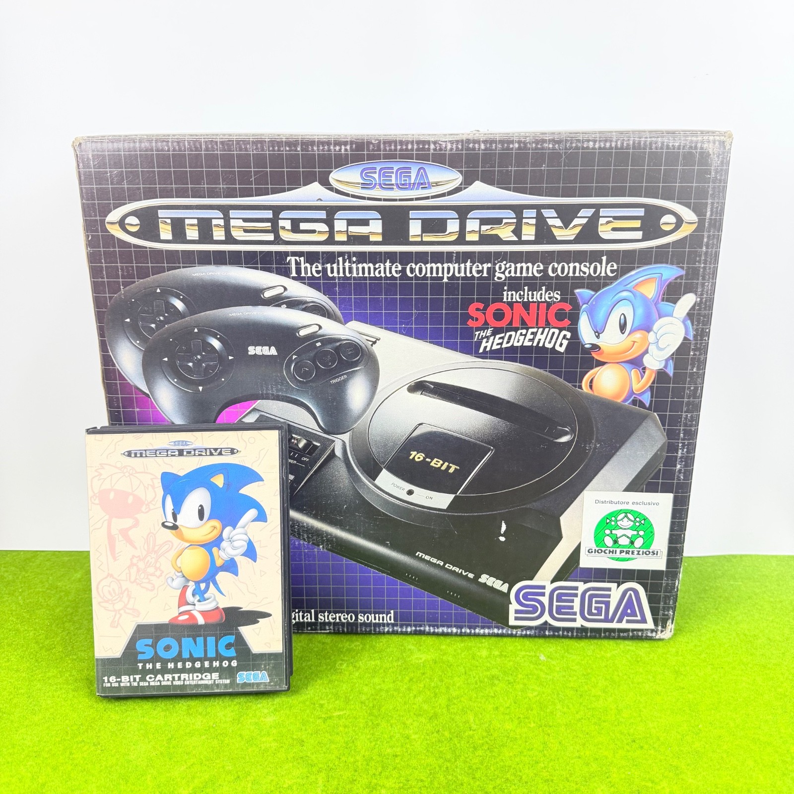 SEGA MEGA DRIVE 16-BIT CONSOLE PRECIOUS GAMES 💎 GAME BOX – HEADED 🎁