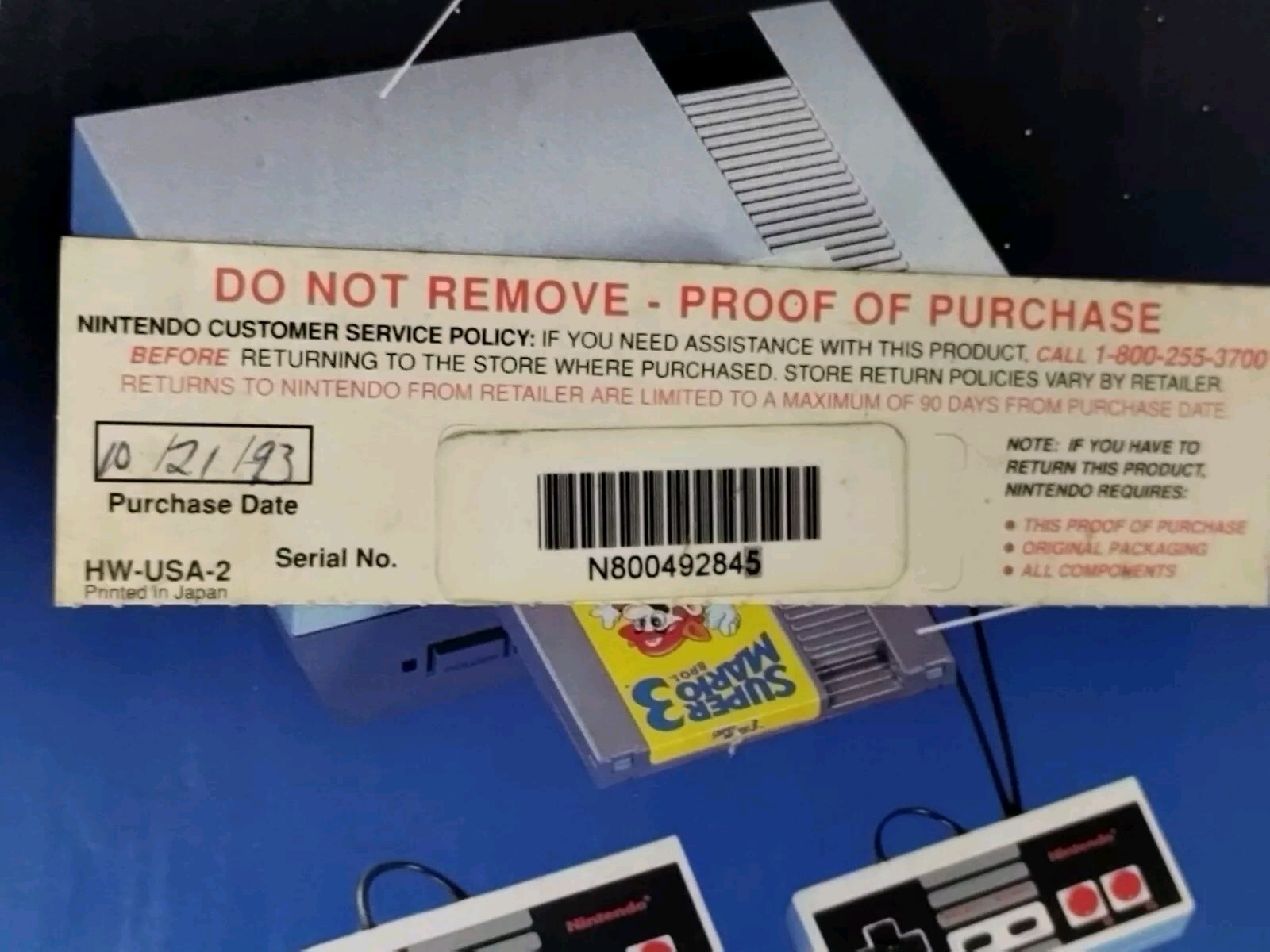 Nintendo Entertainment System Challenge Set NES Console in Box Tested Working