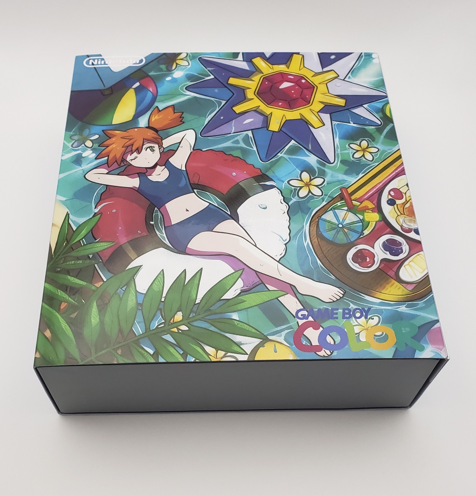 Laminated OLED Screen – Misty & Shiny Staryu Game Boy Color w/ Case