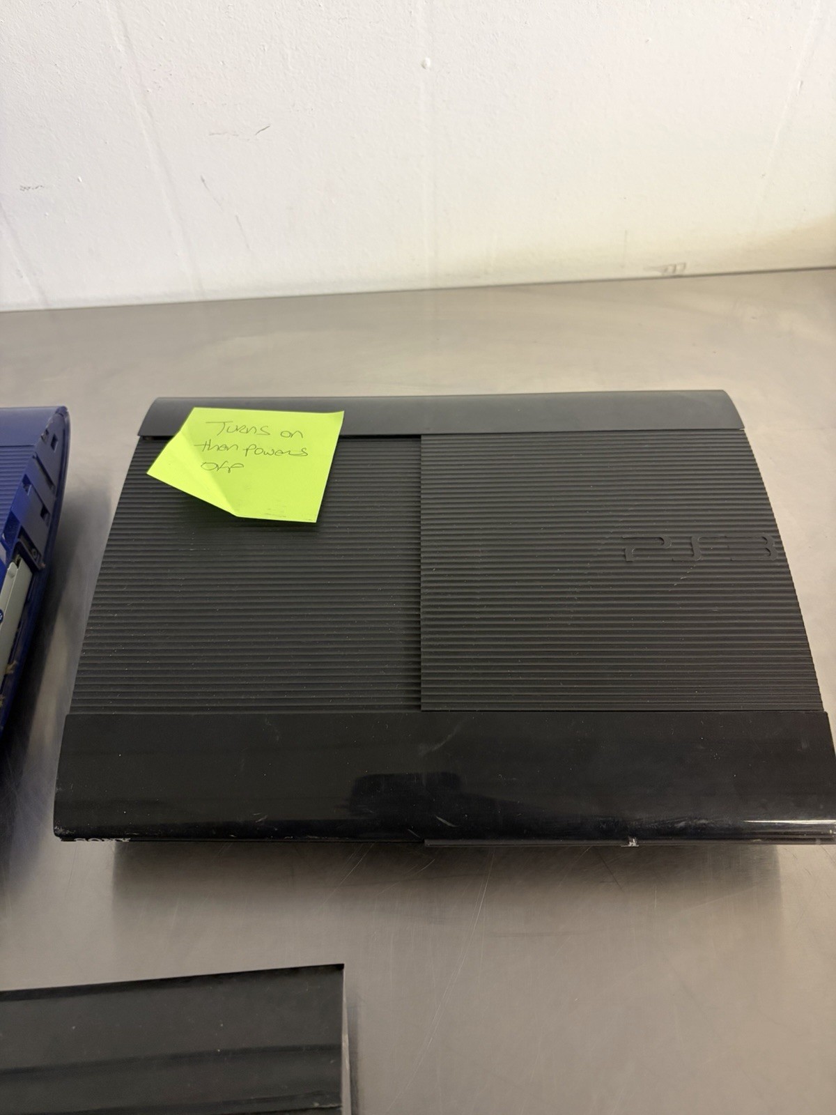 Lot of Three Sony PlayStation 3s Super slim Models Parts/Repair Please See Desc.