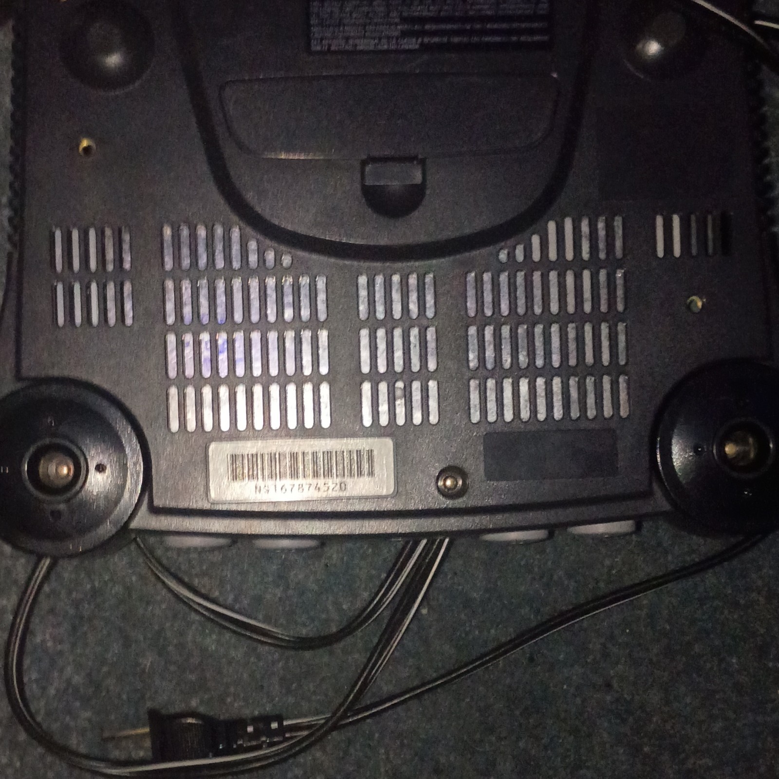 Nintendo 64 Black Home Console Component RCA Multiplayer Single Player Platform