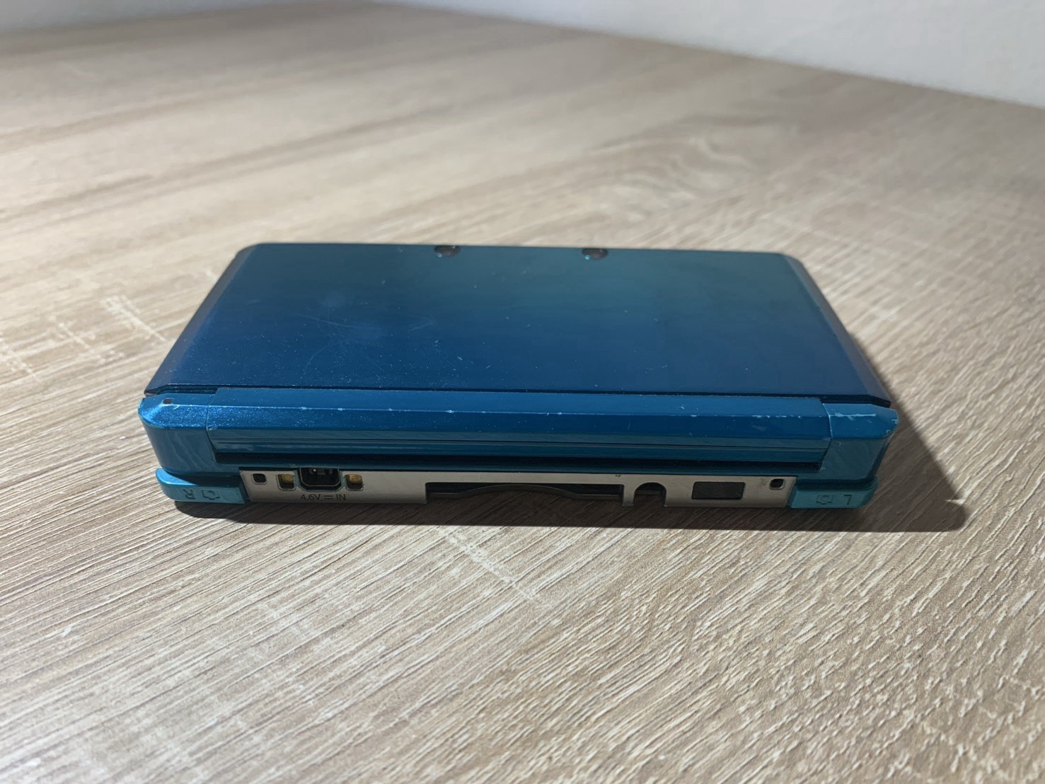 1808 Nintendo 3DS Aqua Blue For Parts