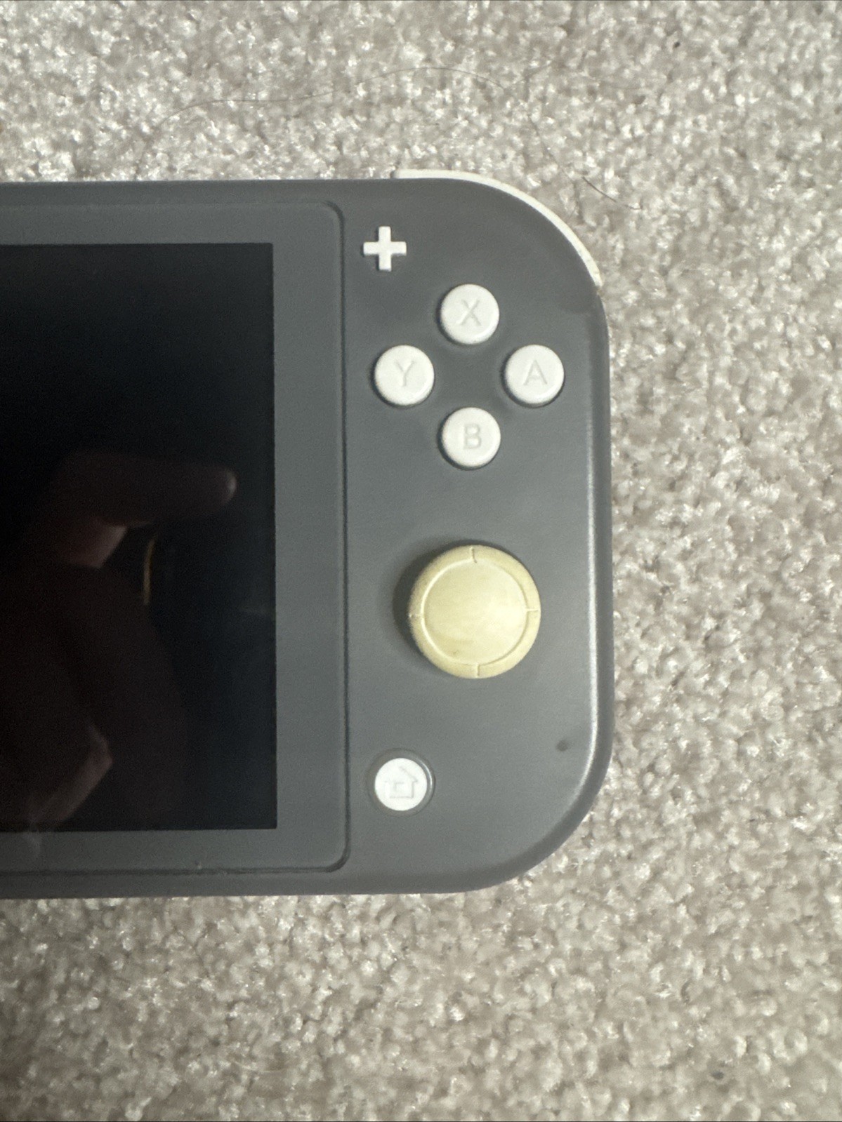 Nintendo Switch Lite Gray/White Handheld Console 32GB 720p Wi-Fi USB-C Tested