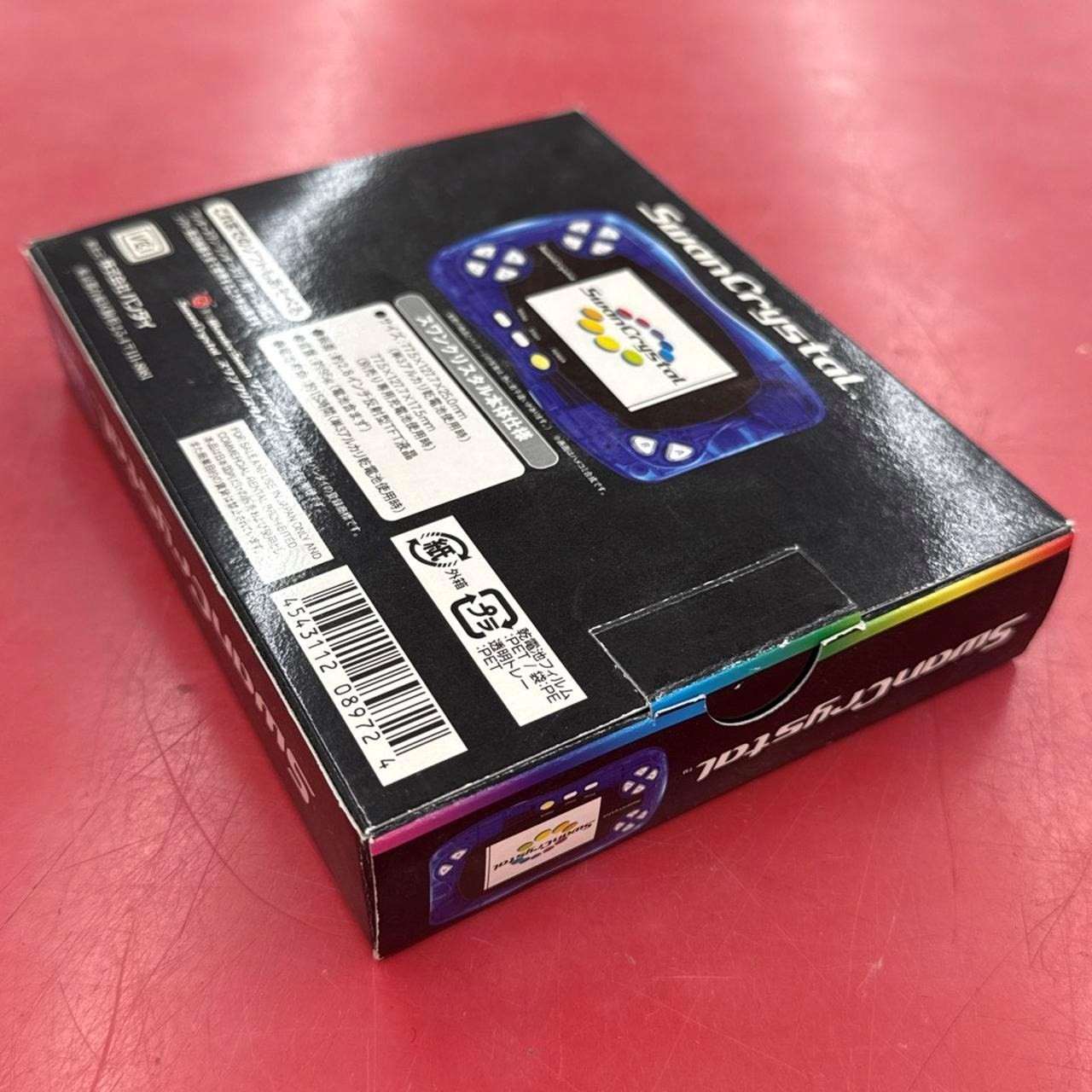BANDAI WonderSwan Crystal SCT-001 Console From Japan A1854