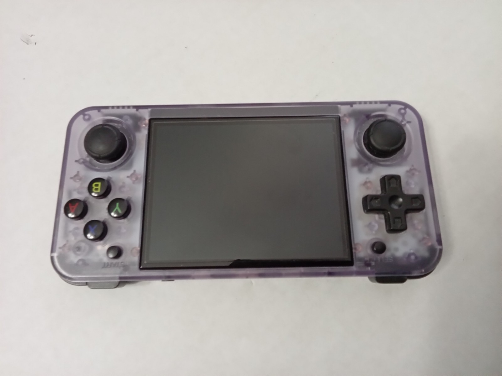 Anbernic RG35XX H Purple Handheld Game Console Linux (No SD Cards)