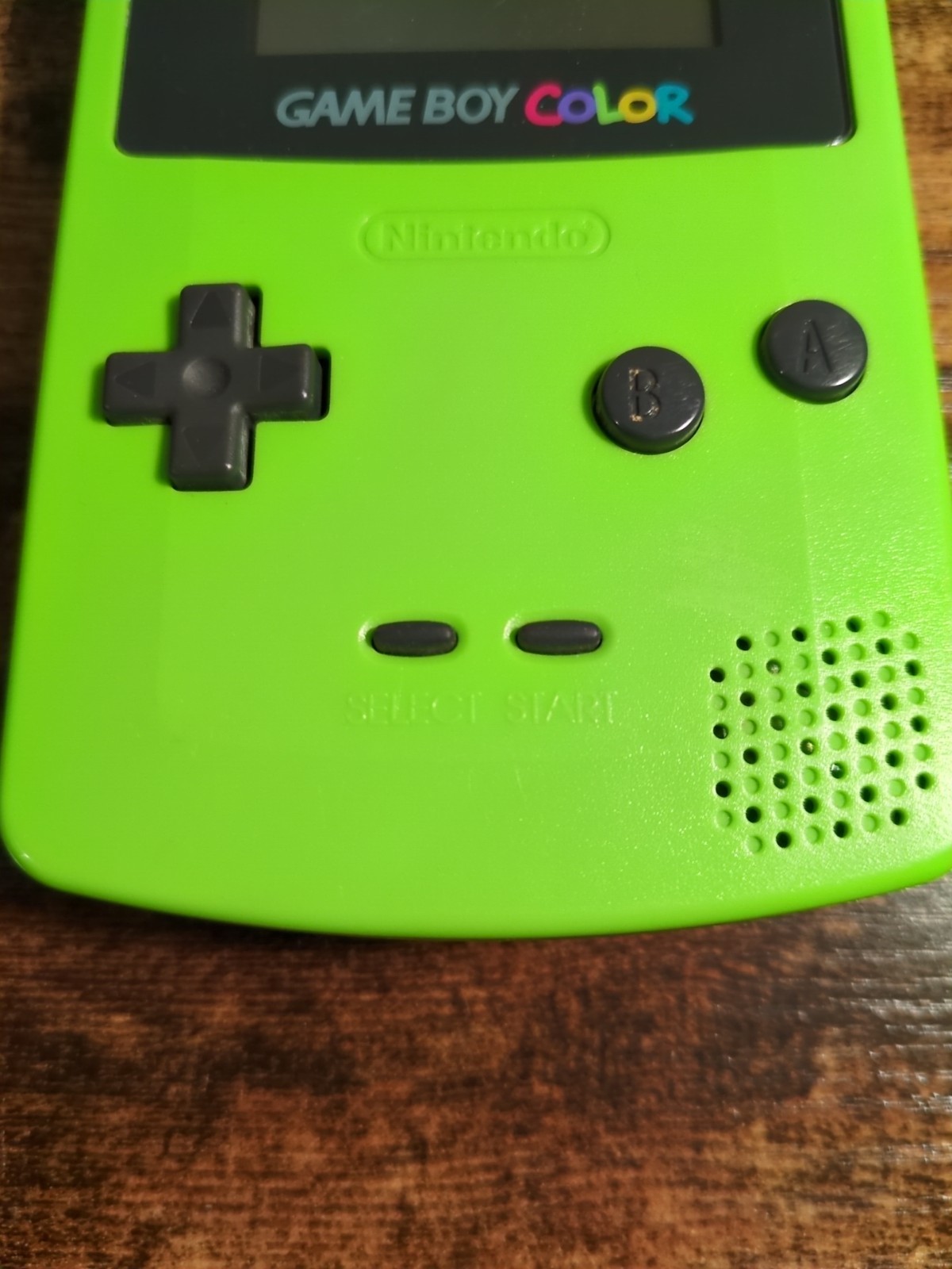 Nintendo Game Boy Color – Lime Green – Working +Carrying Case! (no games)