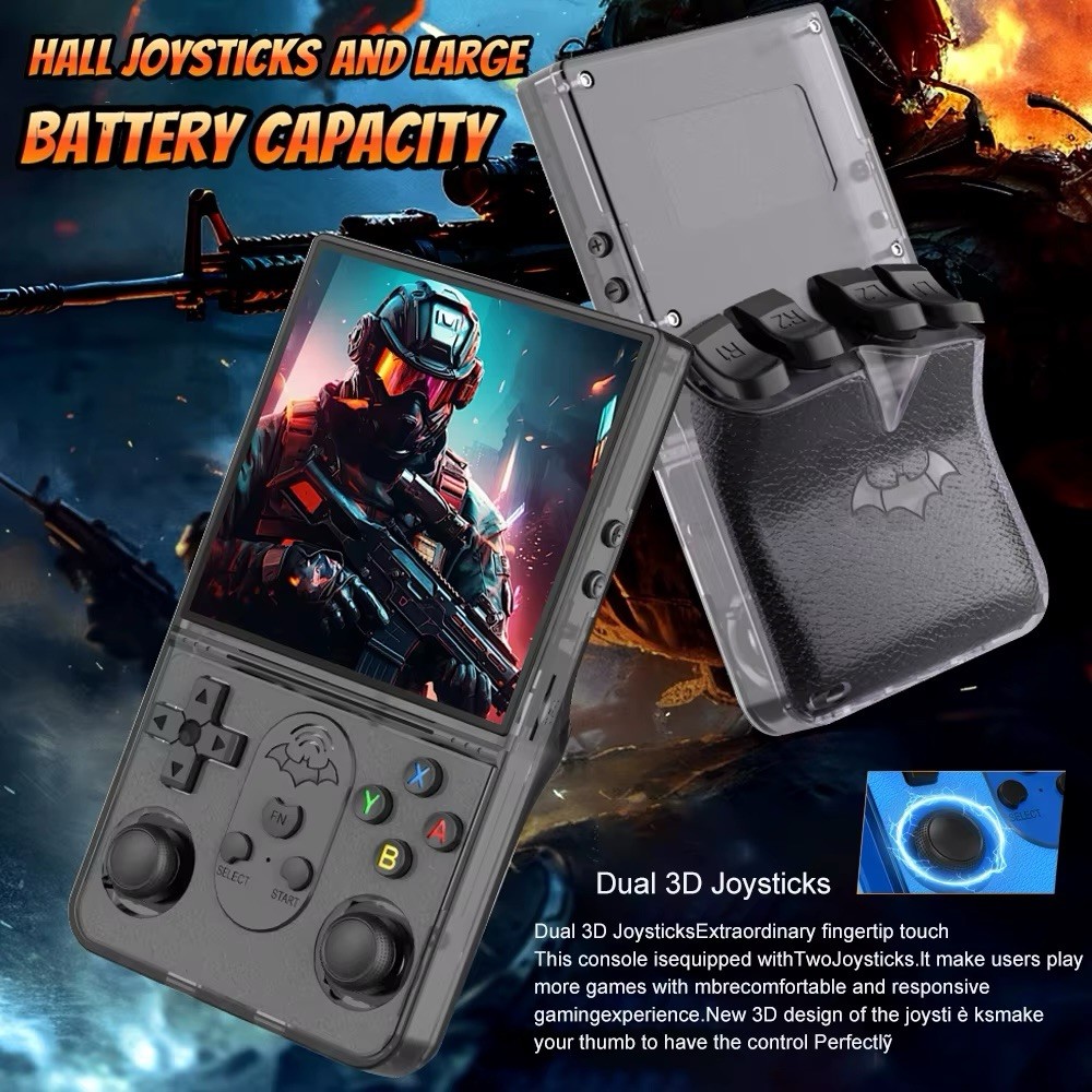 T16 Max 64GB EmuELEC OS Game Console 720p✅