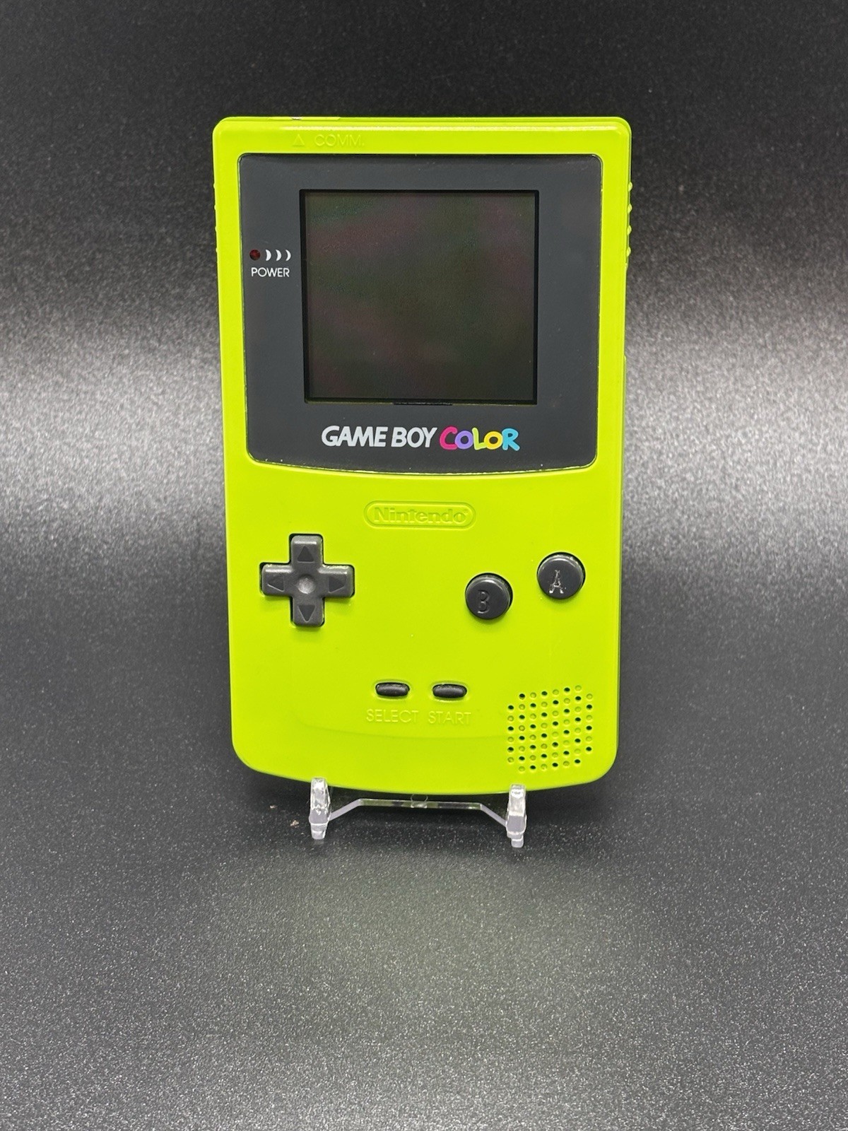 Nintendo GameBoy Color Handheld System – Kiwi – Complete – VG – Excellent Box